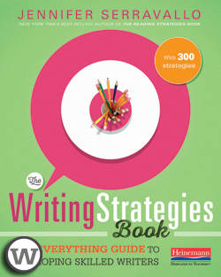 The Writing Strategies Book  with writing icon