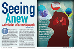 Seeing Anew: An Invitation to Teacher Research
