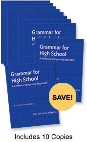 Learn more aboutGrammar for High School, Ten-Pack