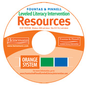 LLI Orange Lesson Resources CD