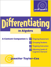 Link to Differentiating in Algebra, PreK-Grade 2