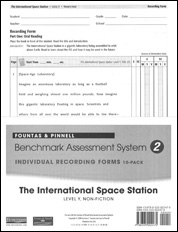 Recording Forms 10pack The International Space Station (System 2)