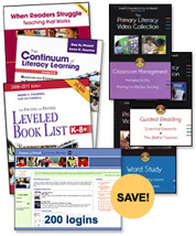 Fountas & Pinnell Professional Resource Bundle for Coaches and Staff Developers