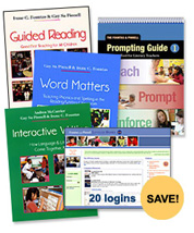 Fountas & Pinnell Professional Resource Bundle for Primary Educators