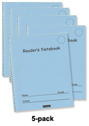 Reader's Notebook (Blue 5-Pk)