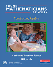 Learn more aboutYoung Mathematicians at Work: Constructing Algebra