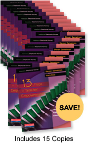 13 Steps to Teacher Empowerment Book Study Bundle Pack