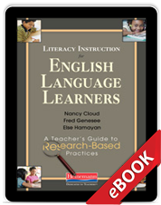 Learn more aboutLiteracy Instructions for English Language Learners (eBook)