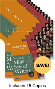 Teaching Middle School Writers Book Study Bundle