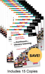 The Continuum of Literacy Learning PreK-8 Study Bundle