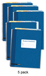 Reader's Notebook: Advanced (5-pack)