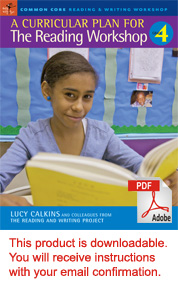 A Curricular Plan for the Reading Workshop, Grade 4