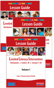 LLI Red Lesson Guides 1 - 3 (Pack)