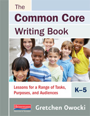 Link to The Common Core Writing Book, K-5