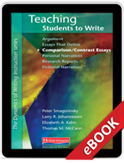 Learn more aboutTeaching Students to Write Comparison/Contrast Essays (eBook)