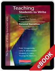 Learn more aboutTeaching Students to Write Personal Narratives (eBook)