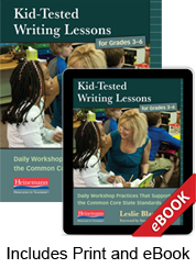 Learn more aboutKid-Tested Writing Lessons for Grades 3-6 (Print eBook Bundle)