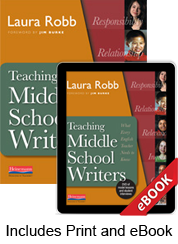 Learn more aboutTeaching Middle School Writers (Print eBook Bundle)