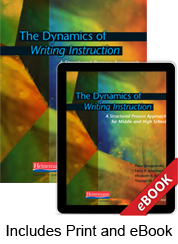 Learn more aboutThe Dynamics of Writing Instruction (Print eBook Bundle)