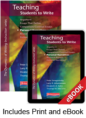 Learn more aboutTeaching Students to Write Personal Narratives (Print eBook Bundle)