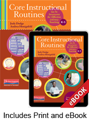 Learn more aboutCore Instructional Routines (Print eBook Bundle)