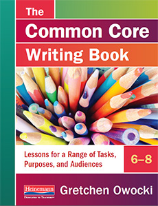 Link to The Common Core Writing Book, 6-8