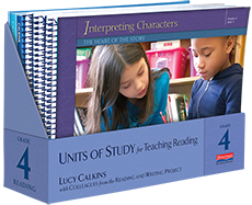 Link to Units of Study for Teaching Reading (2015), Grade 4