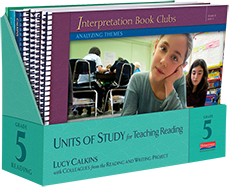 Learn more aboutUnits of Study for Teaching Reading (2015), Grade 5