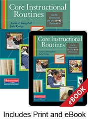 Learn more aboutCore Instructional Routines (Print eBook Bundle)
