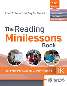 The Reading Minilessons Book, Kindergarten