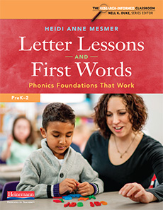 Letter Lessons and First Words