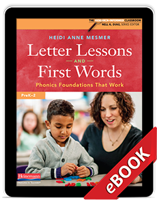 Learn more aboutLetter Lessons and First Words (eBook)