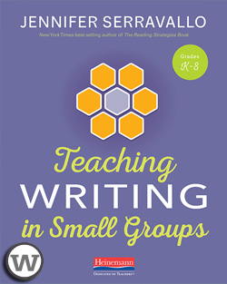 Teaching Writing in Small Groups with writing icon