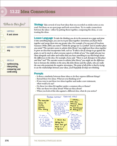 Improving Writing About Reading