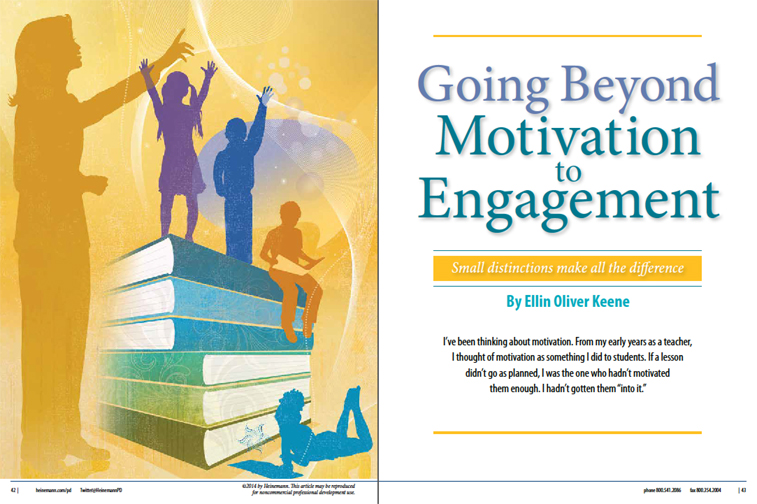 Going Beyond Motivation to Engagement