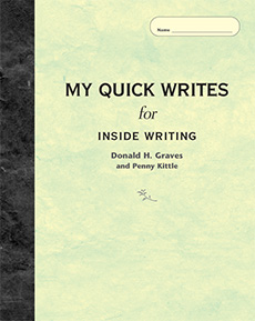 Learn more aboutMy Quick Writes
