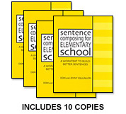 Learn more aboutSentence Composing for Elementary School Ten Pack