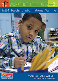 Learn more aboutA Quick Guide to Teaching Informational Writing, Grade 2