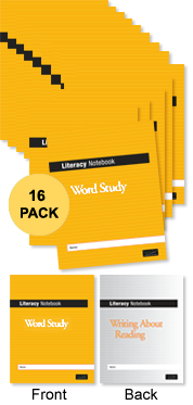 LLI Gold Literacy Notebooks (16 pack)