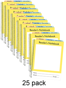 Learn more aboutReader's Notebook:Primary (K-2) (25-pack)