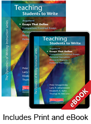 Learn more aboutTeaching Students to Write Essays That Define (Print eBook Bundle)