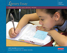 Learn more aboutLiterary Essay: Opening Texts and Seeing More, Grade 5