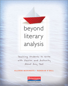 Learn more aboutBeyond Literary Analysis