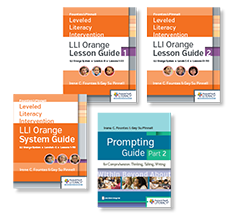 Learn more aboutFountas & Pinnell Leveled Literacy Intervention (LLI) Orange System, Second Edition, Teacher Resources