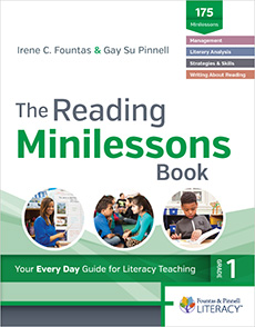 The Reading Minilessons Book Grade 3 By Irene Fountas Gay Su Pinnell