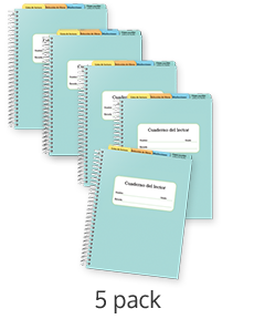 Spanish Reader's Notebook: Intermediate (2-4) (5 pack)