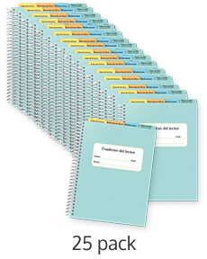 Spanish Reader's Notebook: Intermediate (2-4) (25-pack)