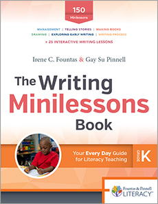 Learn more aboutThe Writing Minilessons Book, Grade K