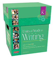 Units of Study in Writing (2024), Grade K