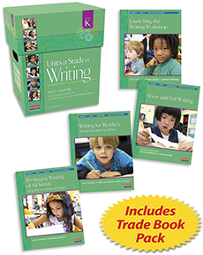 Learn more aboutUnits of Study in Writing, 2024, Grade K Bundle with Trade Pack
